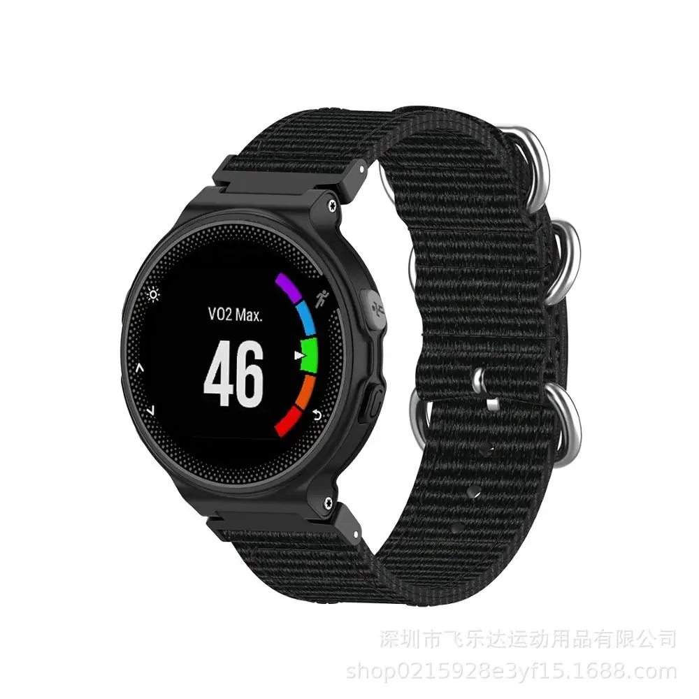 Ремешок для смарт часов Garmin Forerunner 220 230 235 630 620 735 подход S20 S5 S6 ремешка часы нейлон