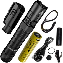 2019 nitecore novo p12 5000 mah nl2150r bateria recarregável usb coldre rápido 1200lms cree lanterna led edc para caça de acampamento