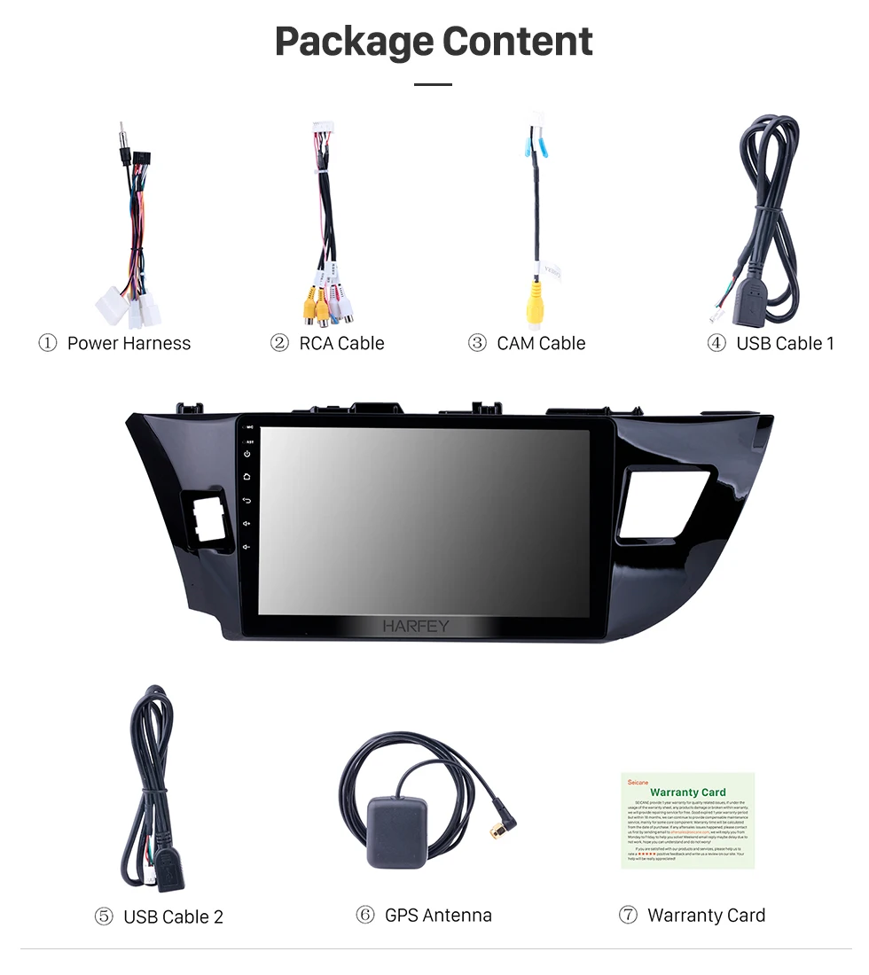 Perfect Harfey Touch Screen radio Bluetooth GPS Navigation system 10.1" Android 8.1 For Toyota LEVIN 2013-2015 HD 1080P Video AUX radio 15 Perfect Harfey Touch Screen radio Bluetooth GPS Navigation system 10.1" Android 8.1 For Toyota LEVIN 2013-2015 HD 1080P Video AUX radio 15