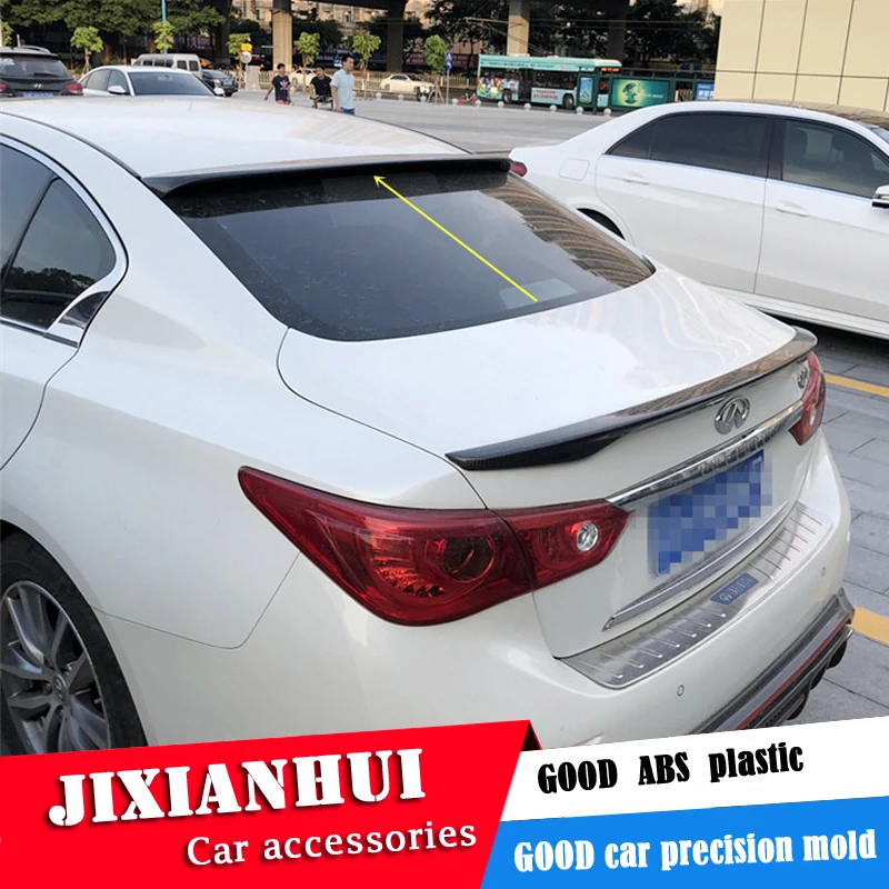 Спойлер на крышу Infiniti Q50 2014-2017 спойлер из АБС-пластика для заднего крыла