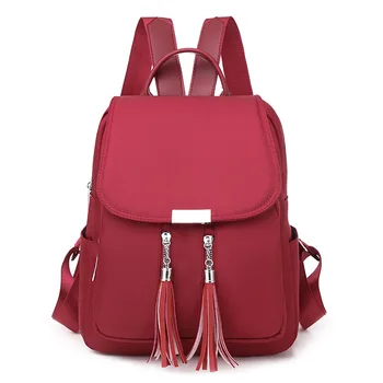 

Backpack New Fashion Oxford Cloth Backpack Women Waterproof Wear-Resistant Travel Bag