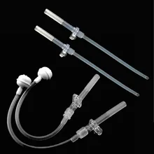 2 комплекта детских бутылочек с соломинкой, Жидкая силиконовая чашка для питья, аксессуары для брендовых детских бутылочек