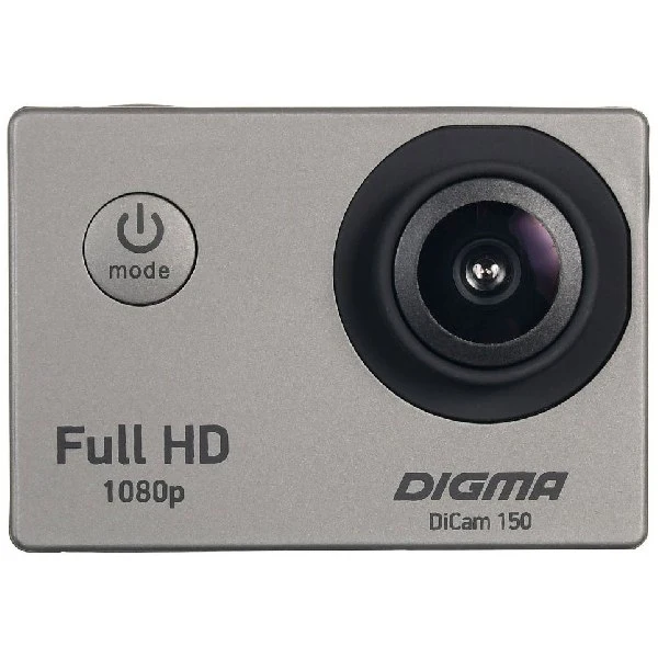 Экшн камера Digma DiCam 150 серый|Экшн-камеры| |