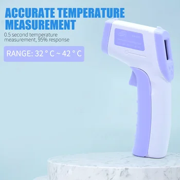 

Human Body Thermometer Infrared Electronic Termometer Non-contact Baby Forehead Thermometer Gun Measuring Tools LCD Screen