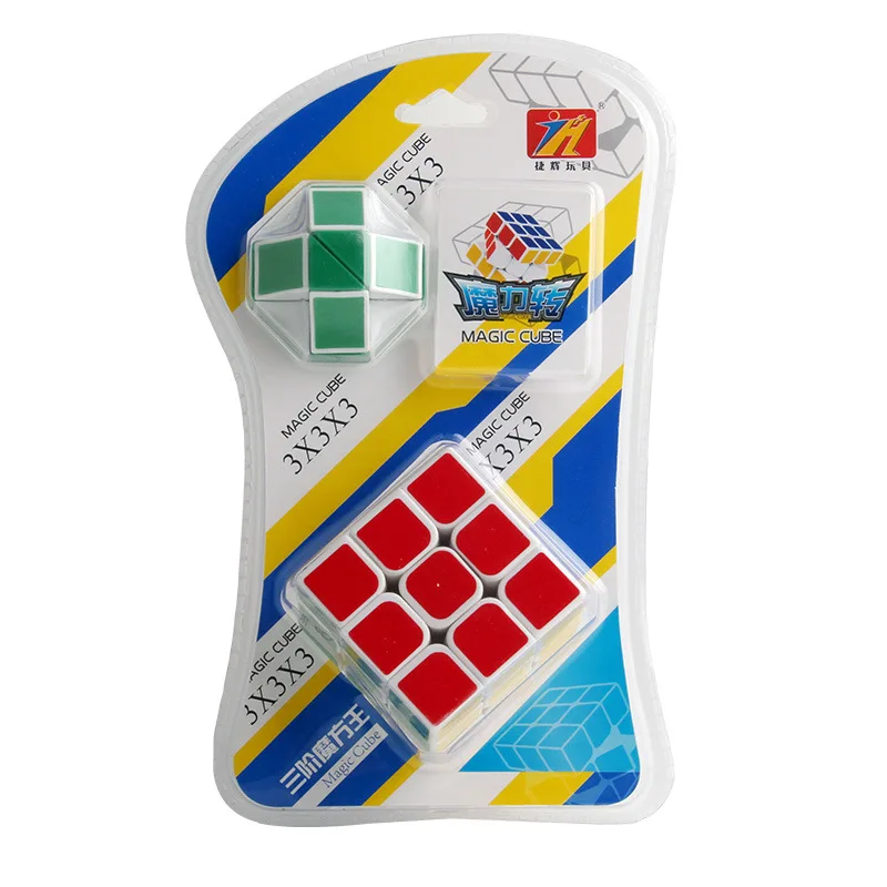 Three Layer Rubik's Cube Base Educational Scientific And Educational Toy Flexible Smooth Game Twisted Fingers Rubik's Cube with