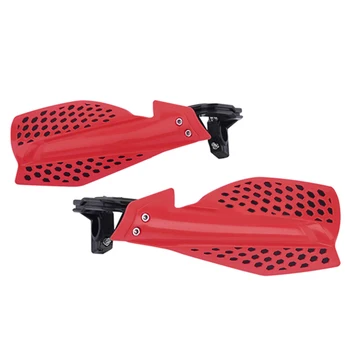

Motocross Motorcycle Handguard Guards Handguards Protector for KTM IRBIS TTR CRF YZF WRF KXF 20Mm Handlebar (Red+Black)