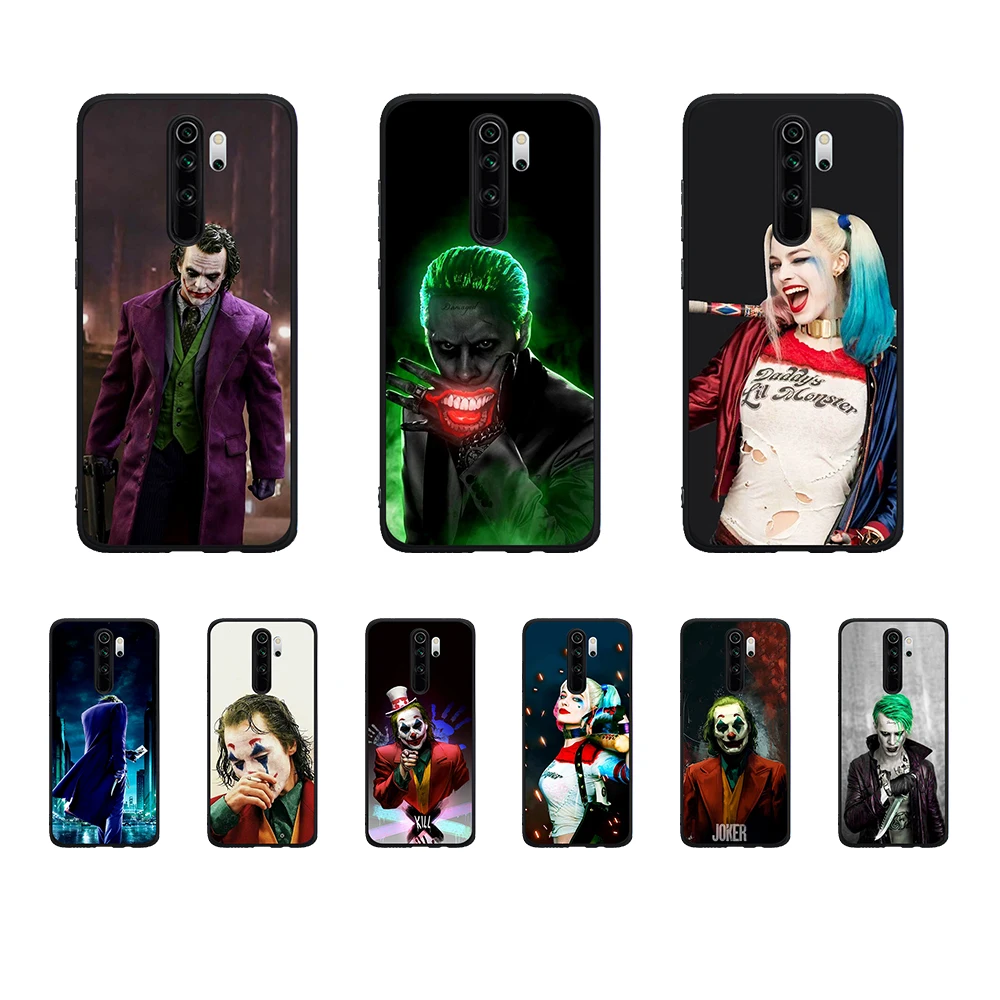 

Suicide Squad Joker harley quinn Margot Soft TPU Silicone Case for Xiaomi Redmi Note5 6pro 7 8 8pro Xiaomi Mi9T