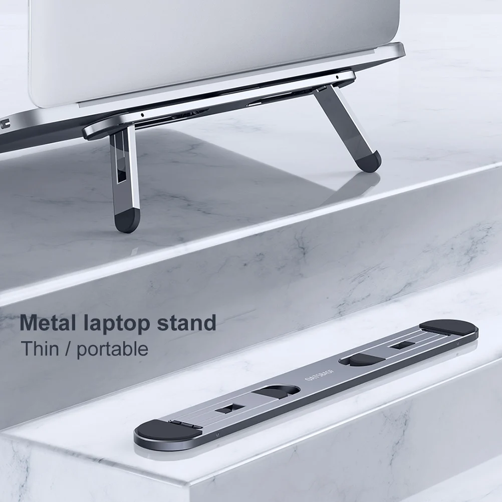 Oatsbasf Laptop Stand For MacBook Air Pro Support Tablet Portable Notebook Stand Mini Riser Foldable Laptop Holder Cooling Stand