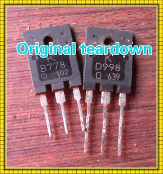 

20PCS Original disassemble 【10PCS D998+10PCS B778】 2SD998 2SB778 D998 B778