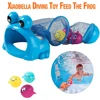 Summer Diving Training Toys Feed The Frog Game The Bottom Feeder Underwater Swimming Pool Dive Toys Bath Toys for Boys and Girls 2