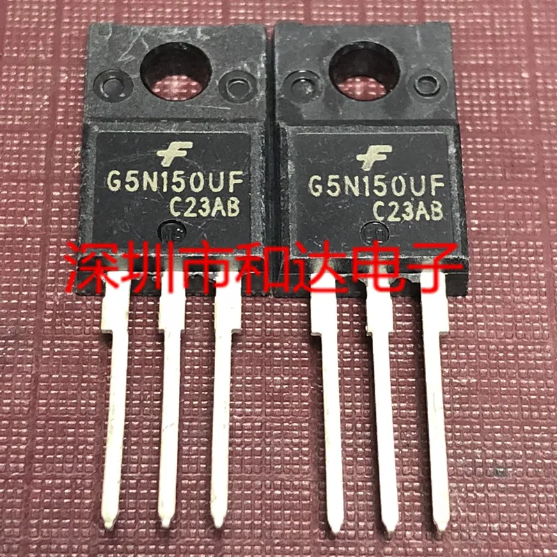 5 шт. G5N150UF SGS5N150UF TO-220F 1500V 5A