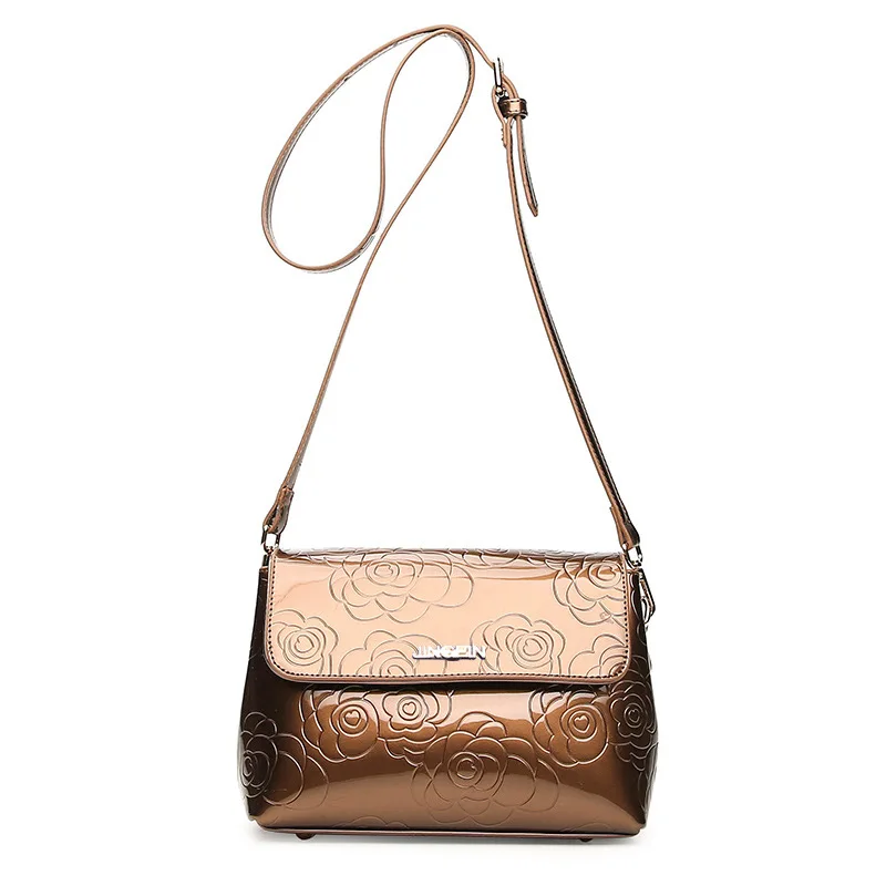 

Versitile Fashion 2018 Spring And Summer New Style Embossed Women's Korean-style Oblique Bag Shoulder WOMEN'S Bag Bag