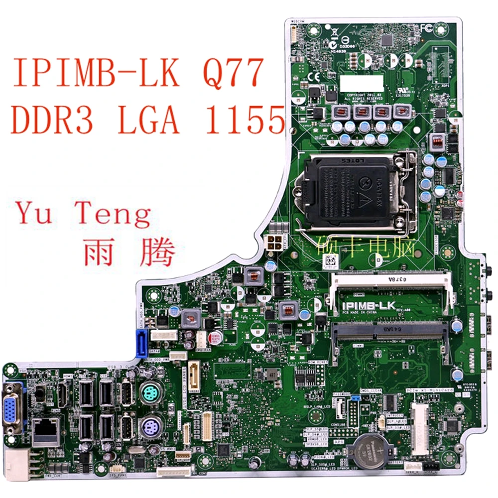 

for DELL Optiplex 9010 AIO desktop motherboard IPIMB-LK Q77 DDR3 LGA 1155 CN-0CRWCR CN-01WCY3 motherboard full test ok send