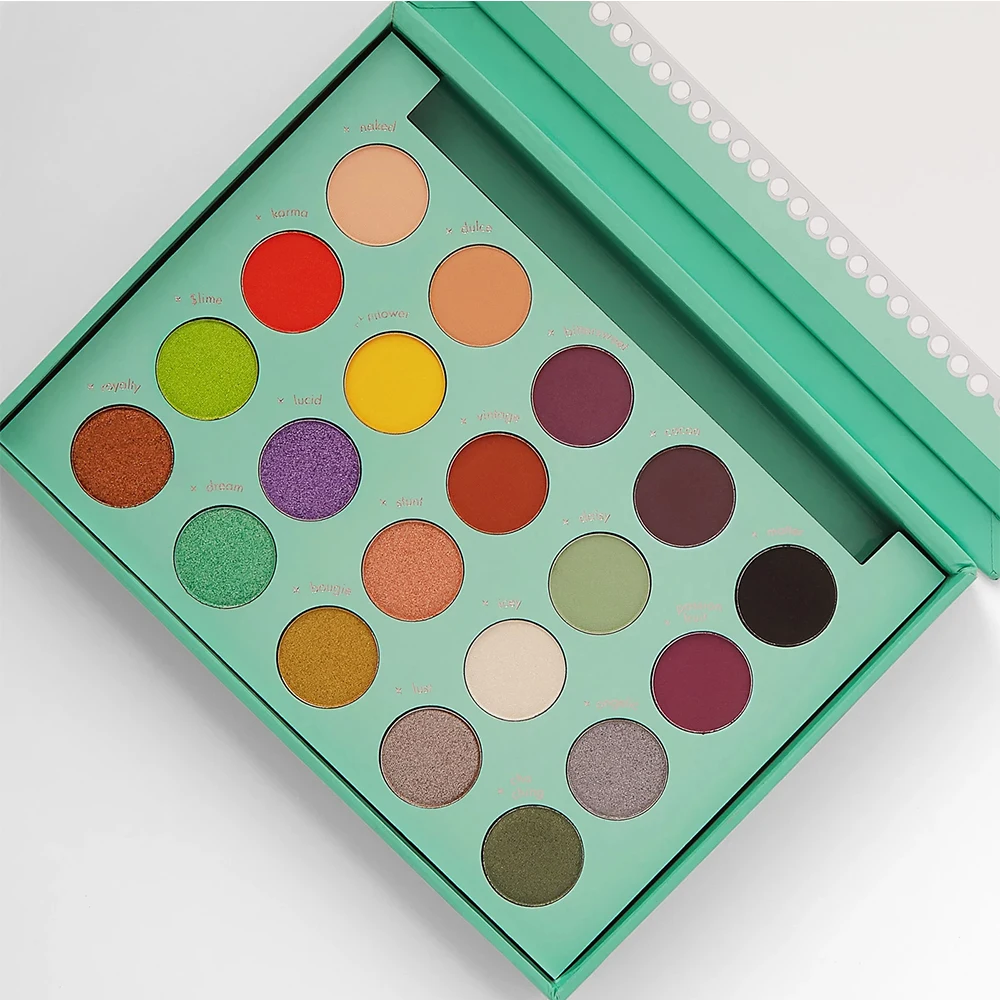 

Givenone Cosmetics 20 Color Eyeshadow Palette Makeup Shimmer Matte Glitter Eye Shadow Waterproof Pigmented Nude
