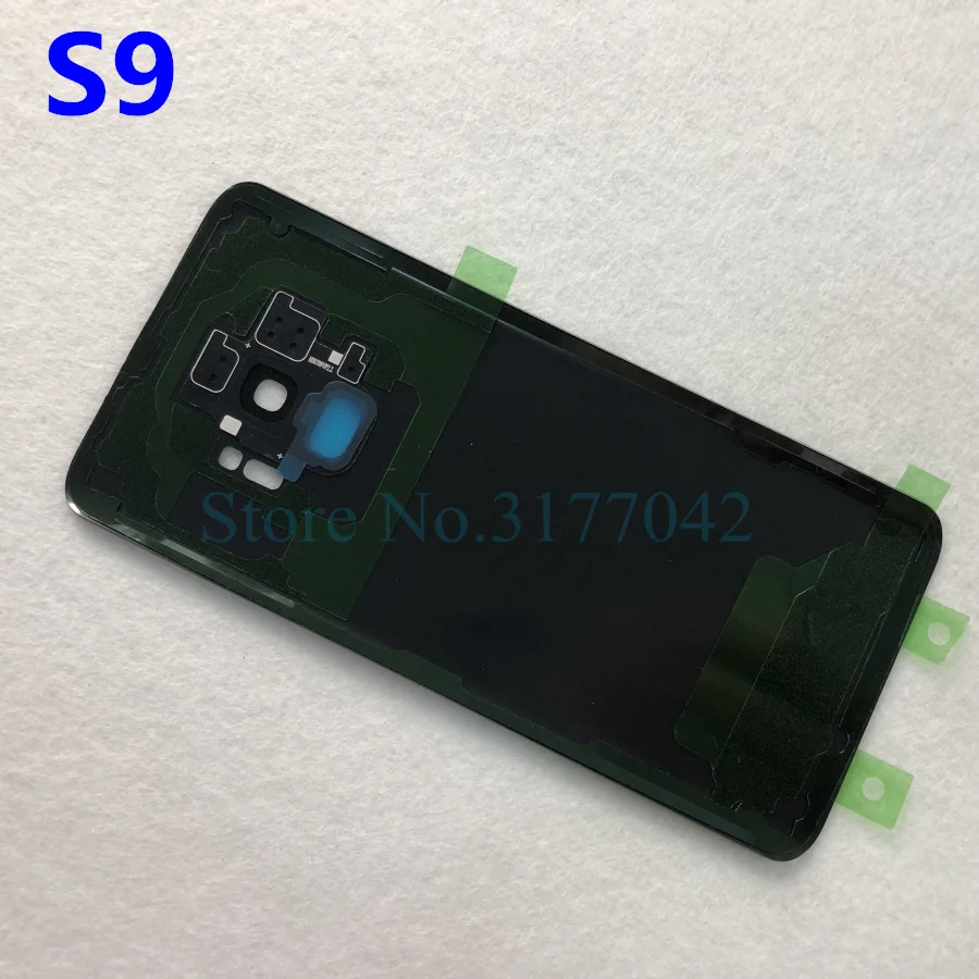 Samsung задняя Батарея Крышка для samsung Galaxy S9 плюс s9+ G965 SM-G965F G965FD S9 G960 SM-G960F G960FD сзади Стекло чехол