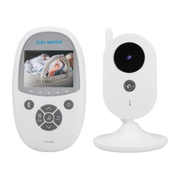 

2.4 Inch Digital Wireless Baby Monitor Baby Monitor Two-Way Intercom with Night Vision(US PLUG)
