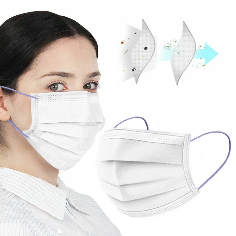 

Disposable Dust Mask White Anti-dust Mouth Mask for Women Men Outdoor ALS88