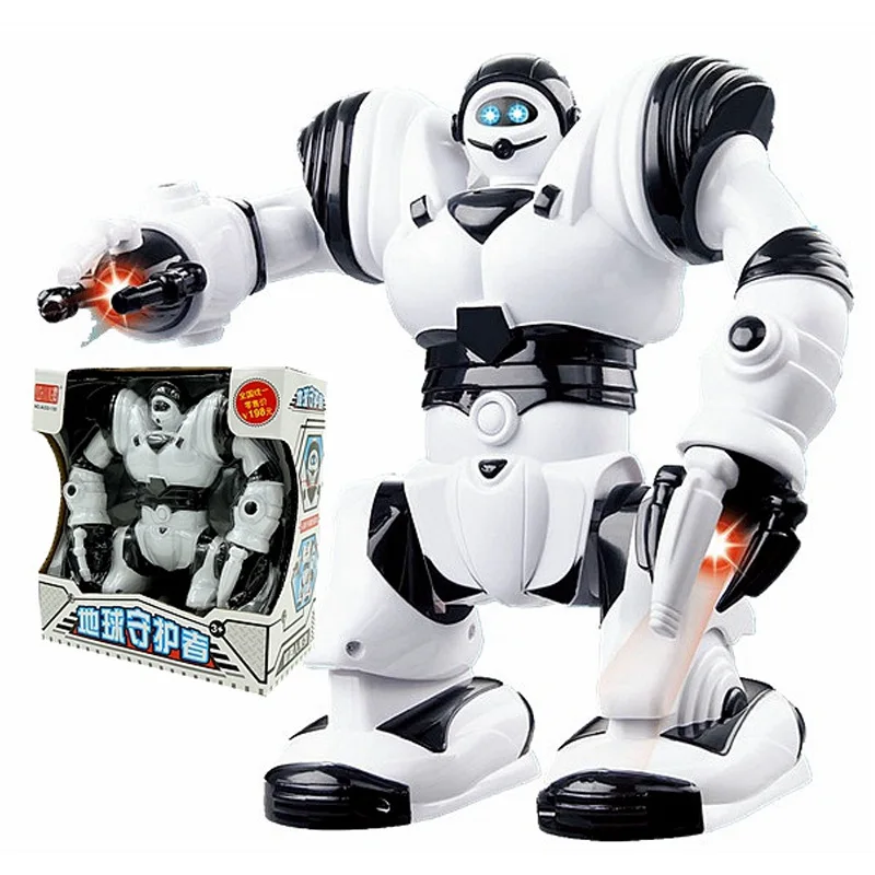 

Earth Keeper Children'S Educational Yu Xing Electric Robot Singing Dancing with Lights Wholesale Q