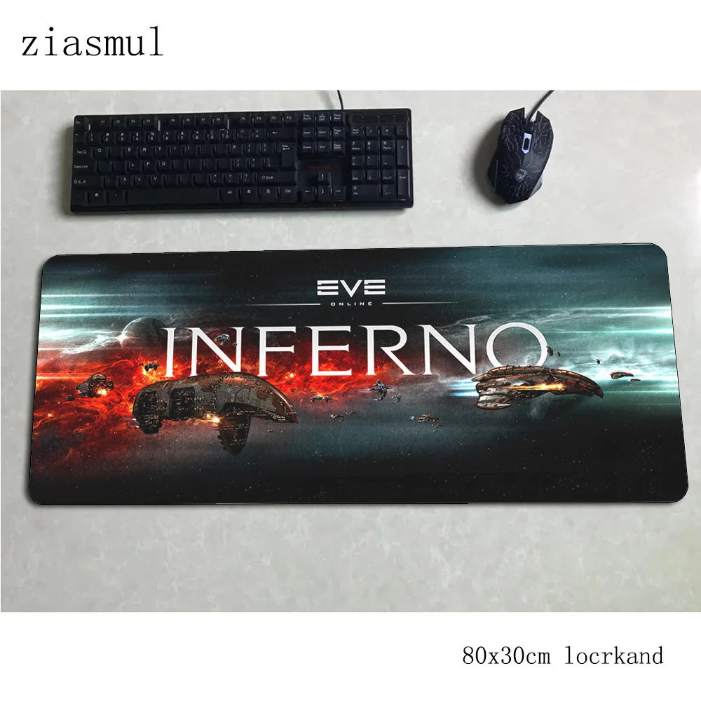 Eve online коврик для мыши 80x30 см Яркие платья с и игровых аксессуаров
