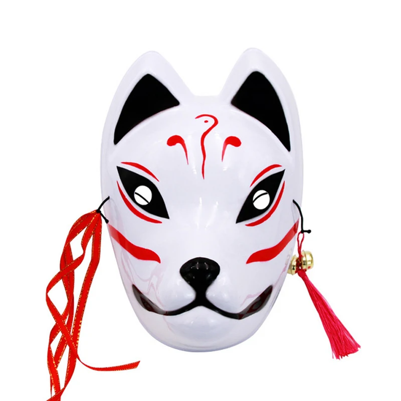 Anime Demon Slayer Kabuki Kitsune Cosplay Fox Cat Mask