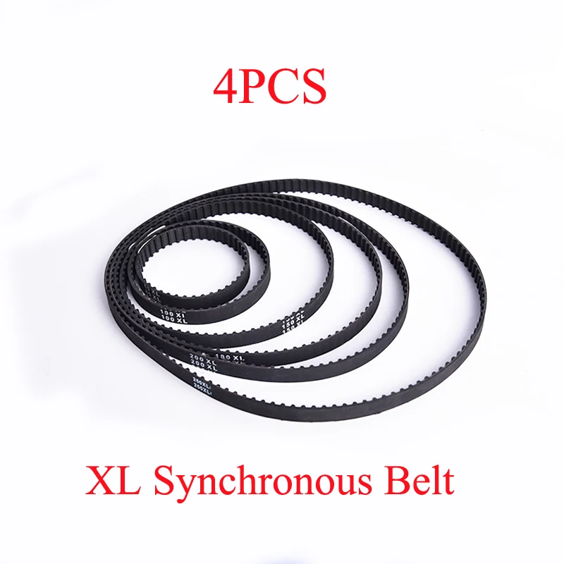 4PCS Width 10mm Rubber XL Synchronous Belt Perimeter 80XL/100XL/150XL/180XL/200XL/250XL Wheel Transmission Belts | Игрушки и хобби