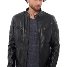 VAINAS, европейский бренд, мужская куртка премиум-класса из буйвола, кожаная мужская зимняя мотоциклетная куртка из натуральной кожи, байкерские куртки Delta