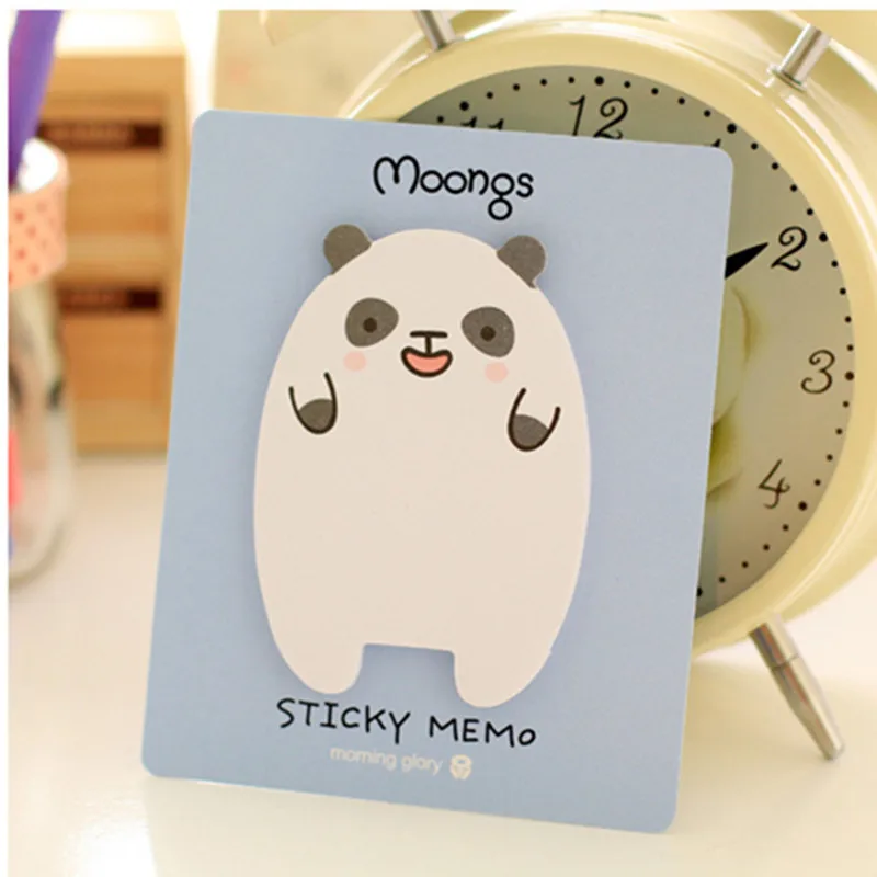 New Cute Lamb Bear Memo Pads Bookmark DIY Diary Sticker Marker Tab Flags Point Sticky Notes Pad School Supplies Stationery Gifts