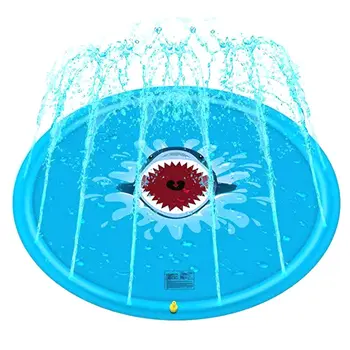 

Inflatable Water Spray Pad Children'S Outdoor Play Water Sprinkler Pad Unicorn Rainbow Coconut Cloud Toy