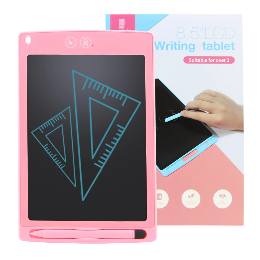 Black Supports One-Click Clear /& Local Erase Drawing Accessories 12-inch LCD Writing Tablet Digital Drawing Board Color : Blue