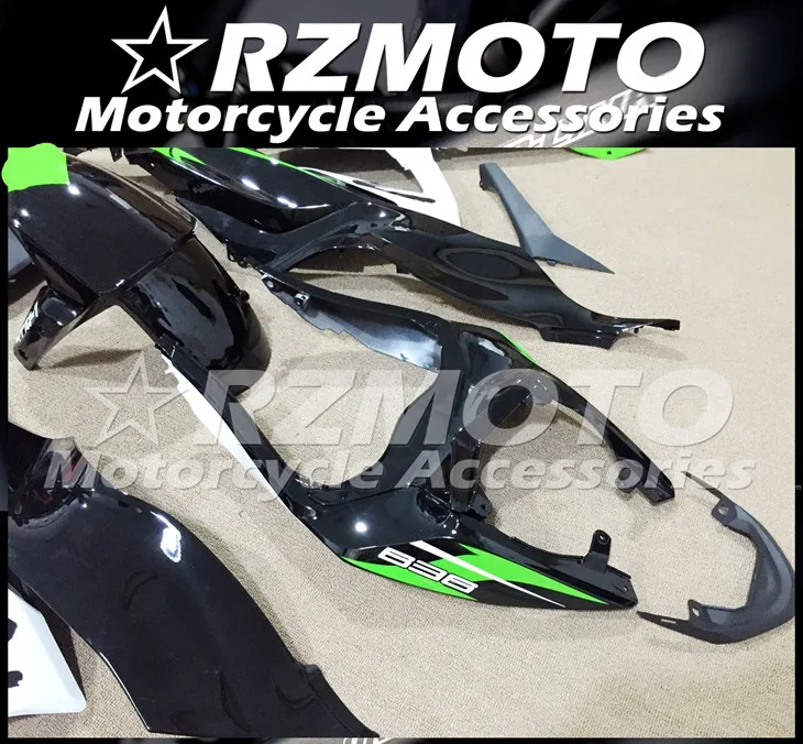 Мотоциклетный обтекатель abs подходит для Kawasaki ZX6R 636 2013- корпусные детали прессформы Магазин № 0548