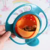 Magic Bowl 360 Rotate Spill-Proof Infants Toddler Baby Kids Training Feeding Bowl Practice Feeding Spill no spill ► Photo 2/6