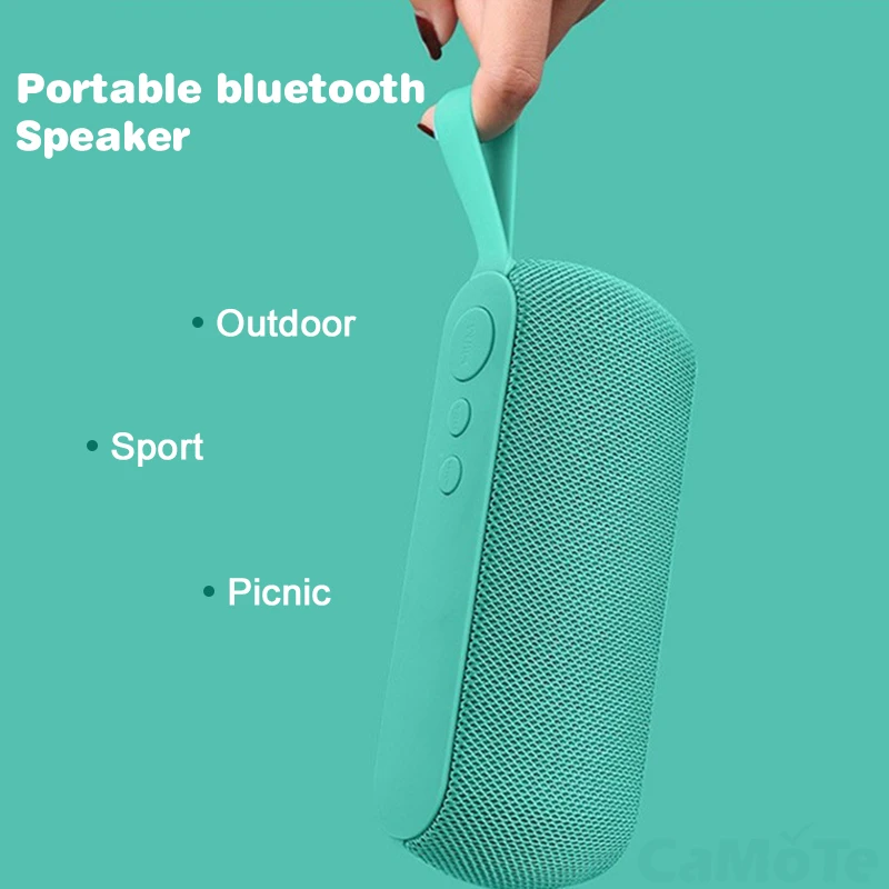 

For xiaomi Cloth Bluetooth Speaker Outdoor Portable speakers with Microphone wireless bluetooth speakers TF Card FM Radio Cover