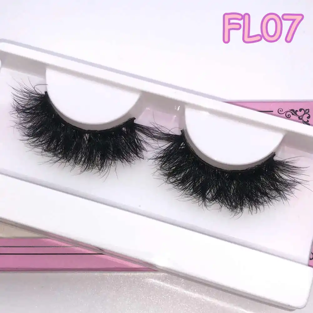 Mikiwi FL 20-22mm Makeup Mink Lashes 3D Fluffy Cruelty free Natural Mink Lashes Cross Volume False Eyelashes Eyelash Extension 4