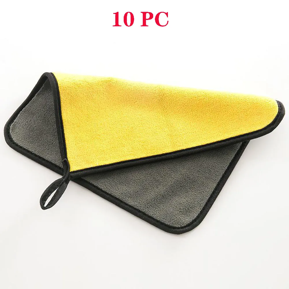 

Car Wash Microfiber Towel Car Cleaning Drying Cloth Hemming Car Care Cloth Detailing Car Wash Towel For