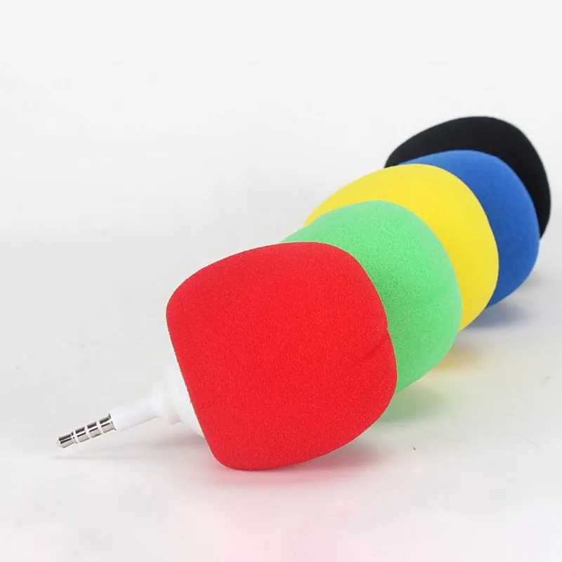 

Universal Portable Colorful Speaker Wired 3.5mm Audio Plug Sponge Ball Phone Tablet Music Speaker For samsung huawei xiaomi