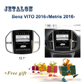 

Smart 12.1" IPS Screen Tesla Navigation For Benz VITO 2016 Android Car radio Benz Metris 2016 GPS video recorder Car Multimedia
