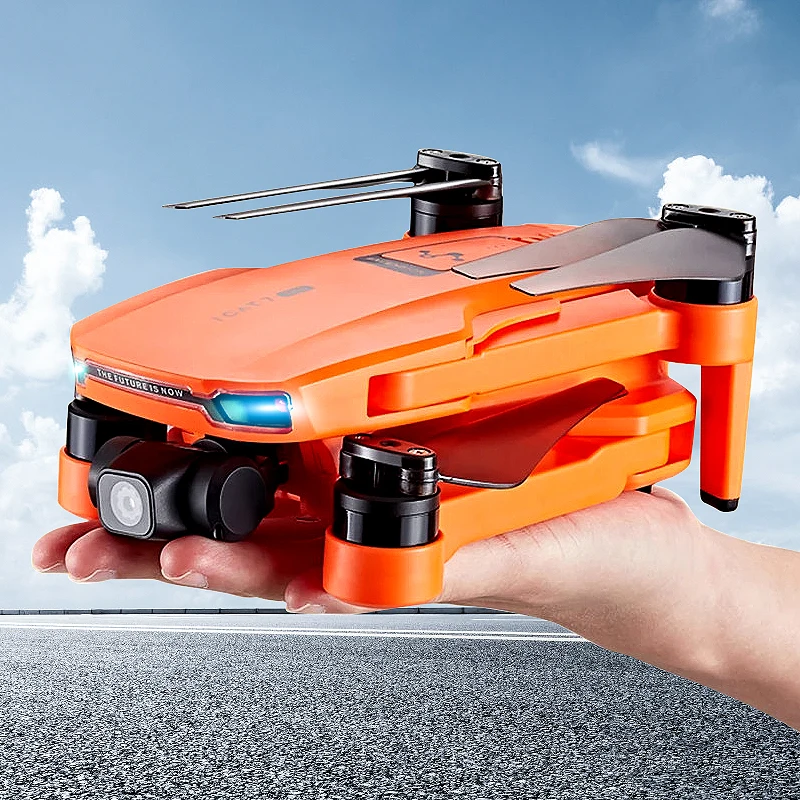 SMRC ICAT7 PRO Drone 1.2KM 5G WIFI FPV GPS, 2 Eksenli Gimbal 4K HD Çift  Kamera 50X Zoom 25mins Uçuş Süresi Katlanabilir Quadcopter RTF Katlanabilir  Quadcopter drone 4k profesional mini drone drone
