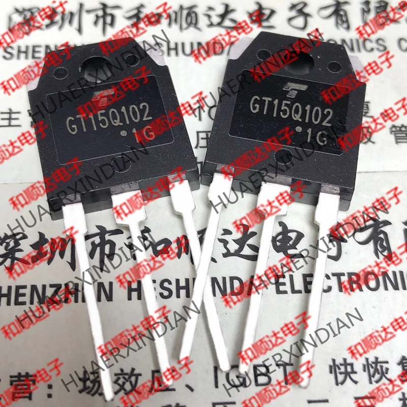 5 шт., новые оригинальные кнопки GT15Q102 TO-3P 1200V 15A на