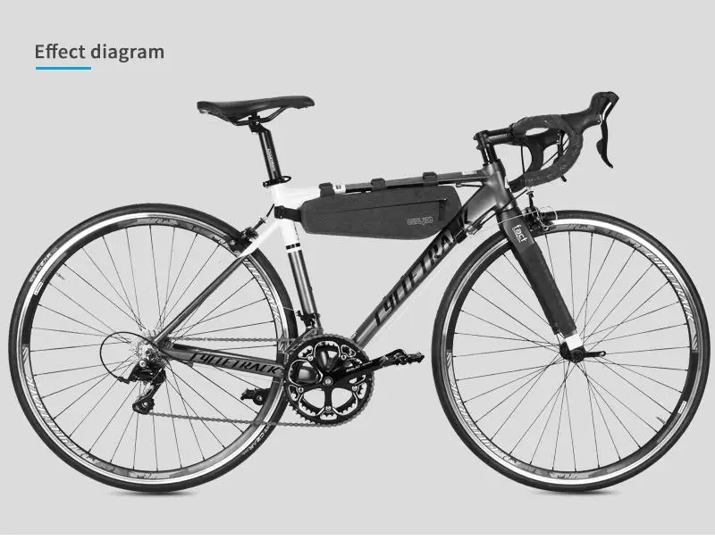 Сумка для велосипедной трубки GIYO водонепроницаемый чехол дорожная MTB сумка на велосипедную раму сумка аксессуары велосипедная Передняя Задняя седельная сумка высокого качества