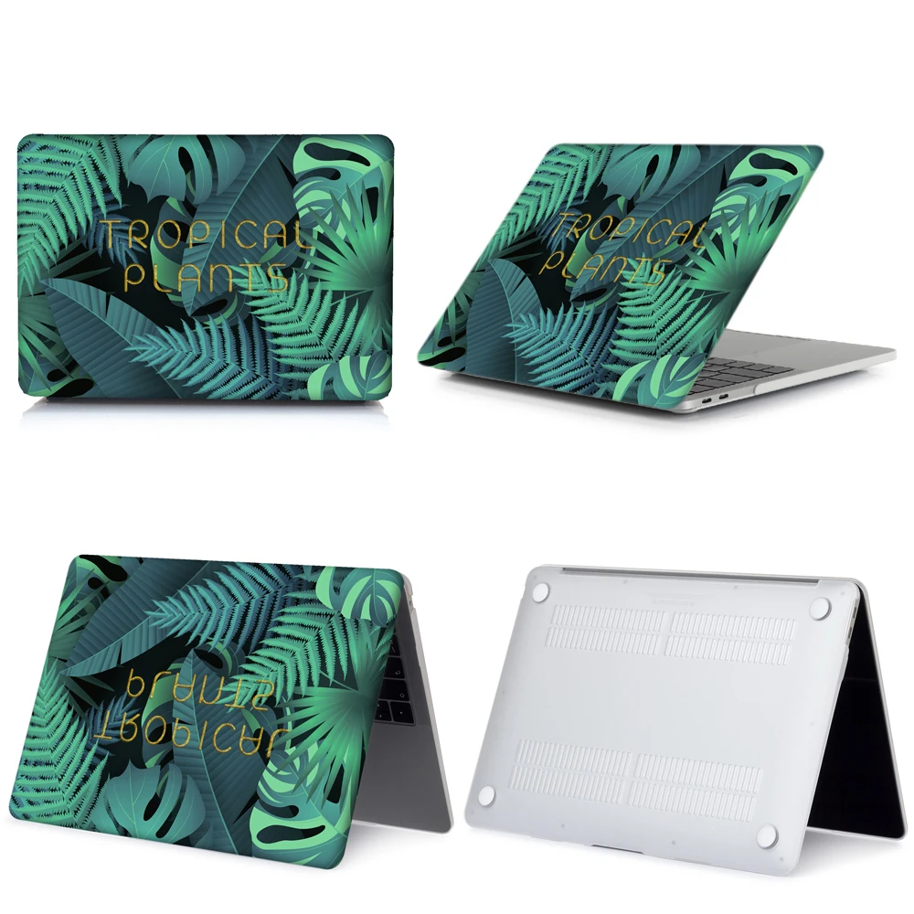 tongye-008 Чехол для ноутбука с цветами для MacBook Touch ID Air 13 A1932 для MacBook Air Pro retina 11 12 13 13,3 15 touch bar A2159+ чехол для клавиатуры - Цвет: tongye-008