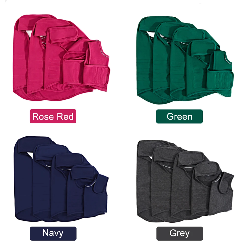 Very best  Dog Anxiety Jacket Shirt Anti-Anxiety Calming Harness Thunder Vest Coat for Pets Small Medium Large