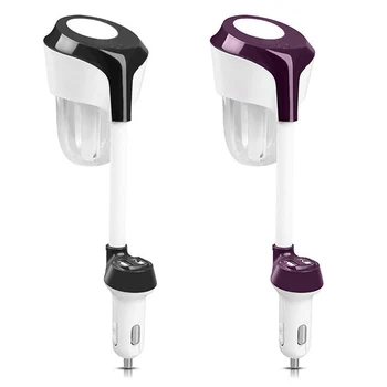 

Car Diffuser, Car Humidifier, 12V Car Aromatherapy Diffuser, with 2 USB Chargers, 360 Degree Rotating Cool Fog Car Air Purifier,