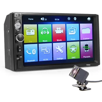 

2 Din Autoradio Car Multimedia Player 7 inch HD Bluetooth Stereo Radio MP4 MP5 Audio Video USB AUX Auto 2din Autostereo In Dash