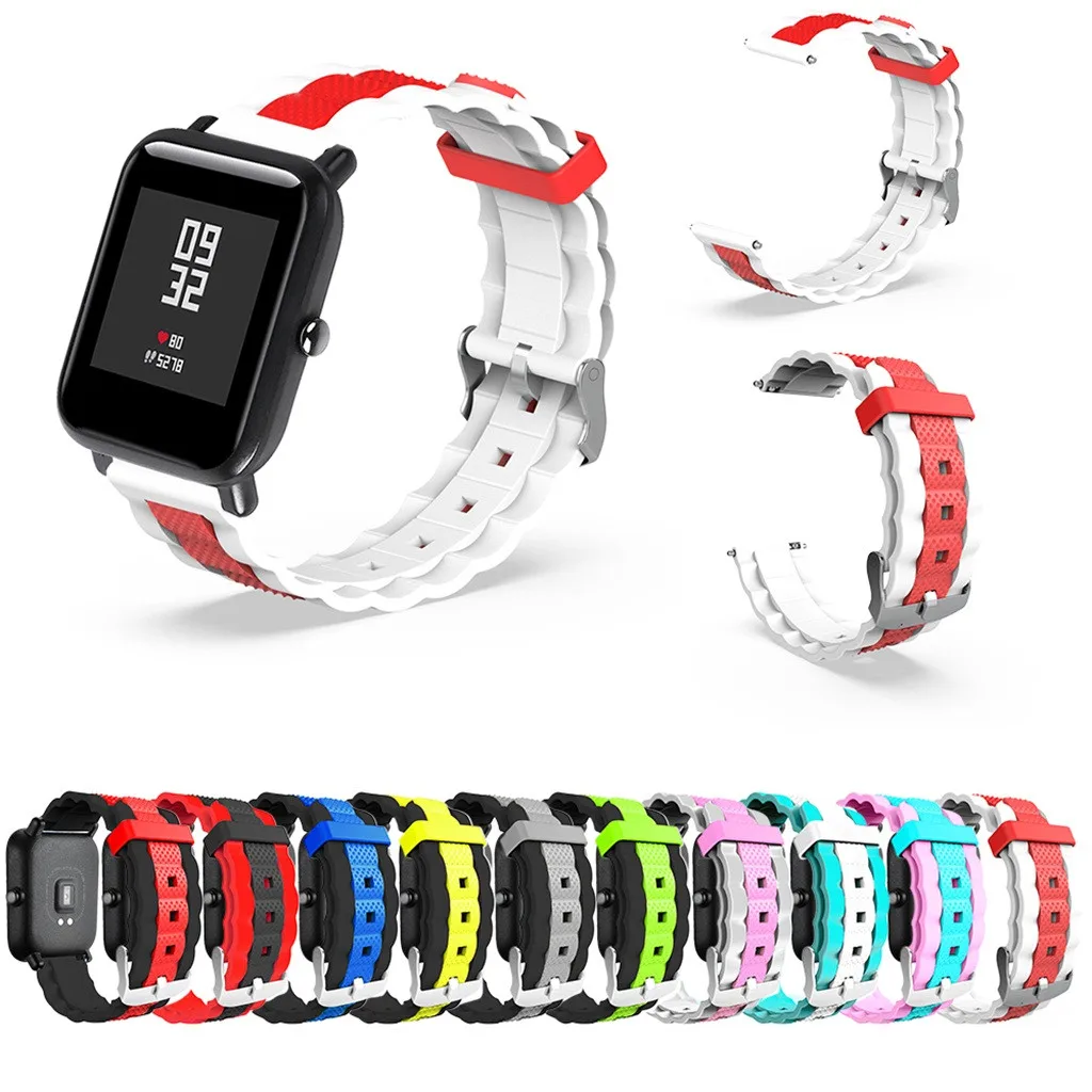 HIPERDEAL сменный силиконовый ремешок для часов Xiaomi Huami Amazfit Bip Youth 19Jul26 | Электроника
