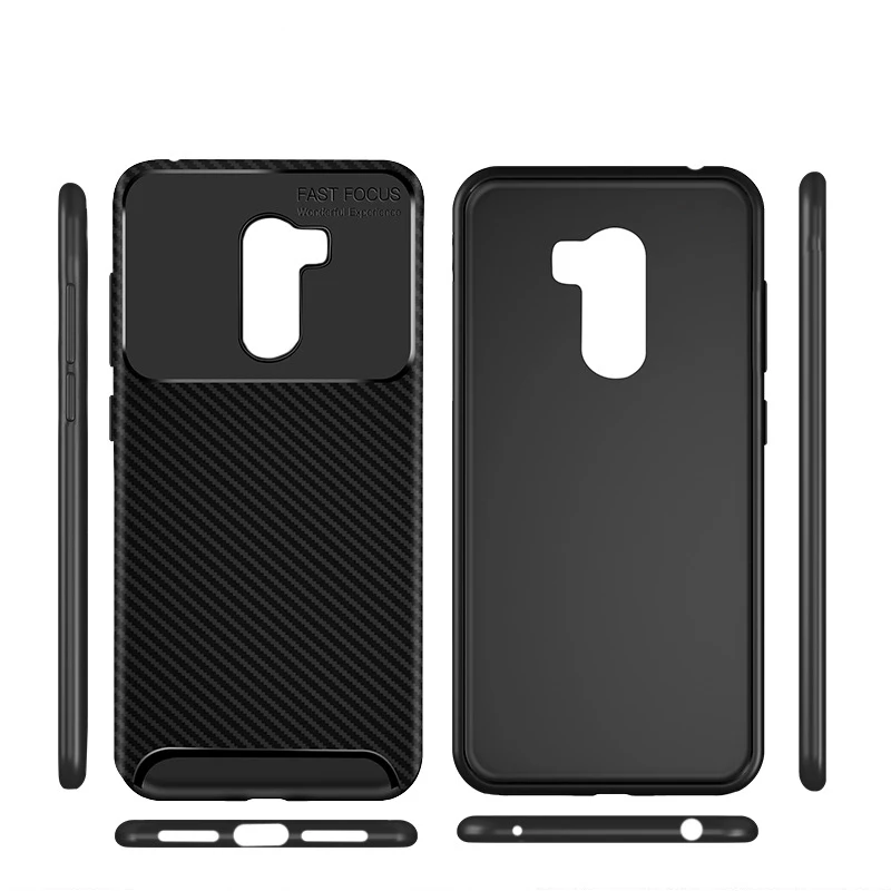 

Armor Hybrid Soft TPU Case For Xiaomi Mi 9 9T 8 Lite F1 Redmi 7A Note 7 6 Pro 6A S2 K20 Go Carbon Fiber Shockproof Cover