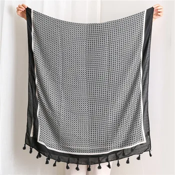 

2020 Luxury Brand Fashion New Style Cotton Linen Winter Scarf Women Versatile Silk Scarves Headscarf Printed Shawl pashmina