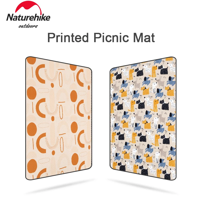 

Naturehike Ultralight Printed Picnic Mat Outdoor Hiking Beach Break Waterproof Camping Mat S/M/L 3-Size Home Daily Comfortable