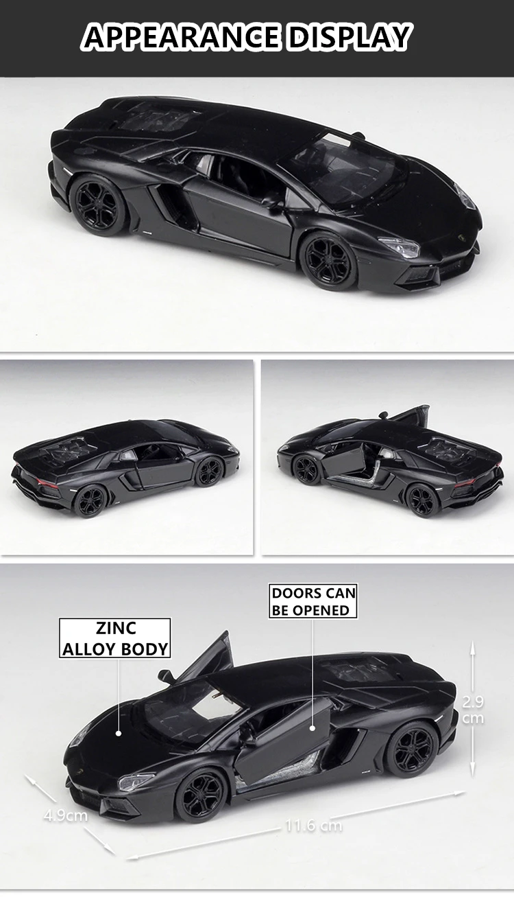 WELLY 1:36 Lamborghini AVENTADOR-LP700 сплав модель автомобиля машина Моделирование Коллекция игрушек Выдвижной Автомобиль Коллекция подарков
