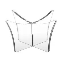 

Acrylic Multi-function Football Ball Stand Display Holder Ball Rack Support Base Rugby Display Stand Football Bowling Ball