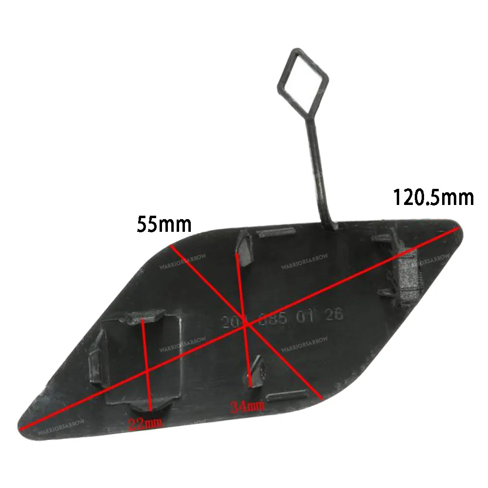 WarriorsArrow Front Bumper Tow Eye Hook Cap Cover Random Color For Mercedes-Benz W212 2008-2013 E300 E350 E320 E500 2128850126